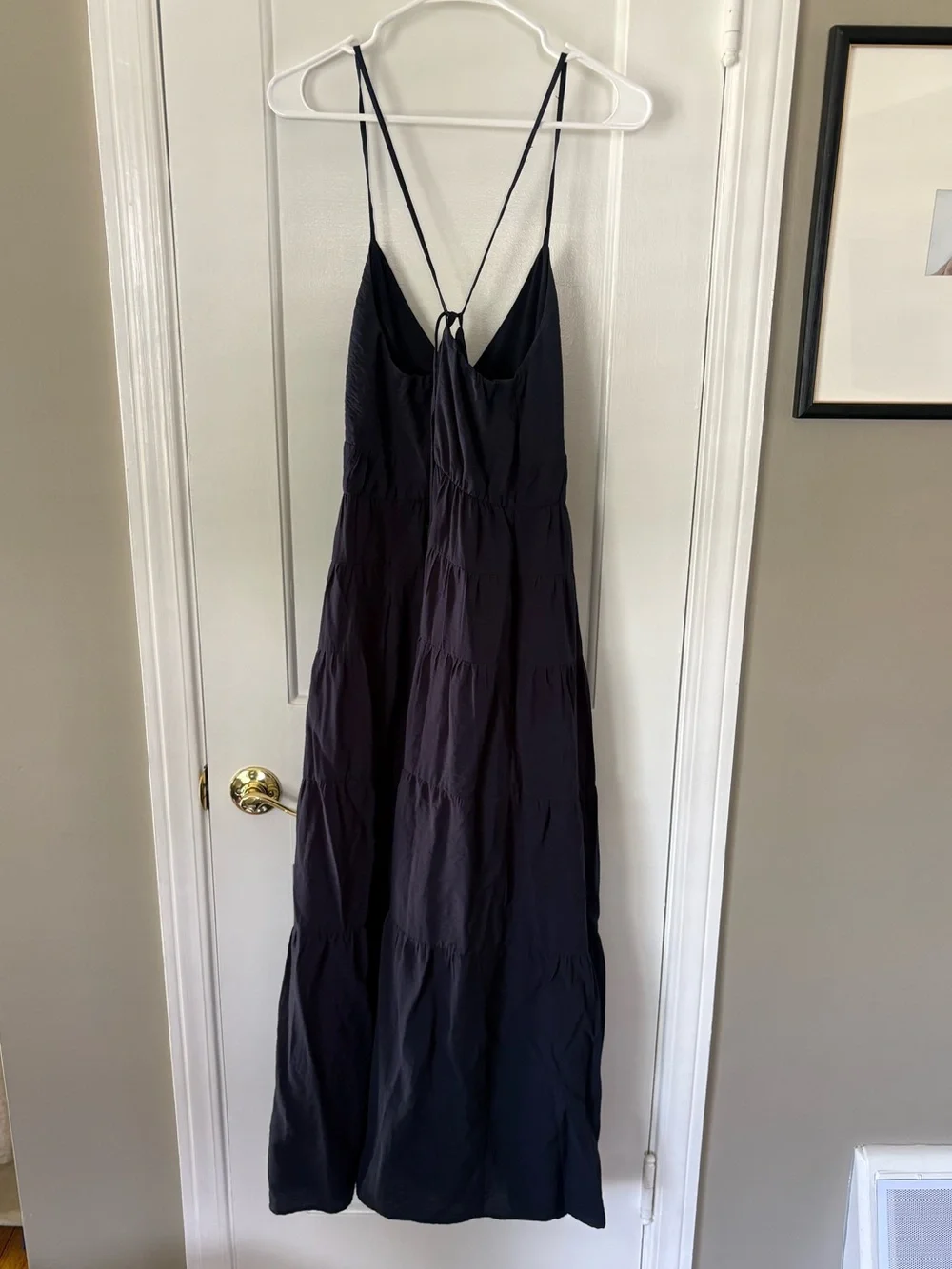 Abercrombie & Fitch Women’s Maxi Dress - Navy Blue